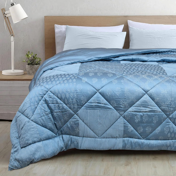 HANDBLOCK BAMBOO DUVET | AC Comforter & AC Blanket, Heavy Blanket, Quilt Special For Winters
