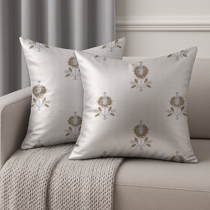 Printed Cushion Covers for Sofa & Bed | Soft, Durable & Fade-Resistant Fabric | Decorative Throw Pillow Covers for Living Room & Bedroom - IV