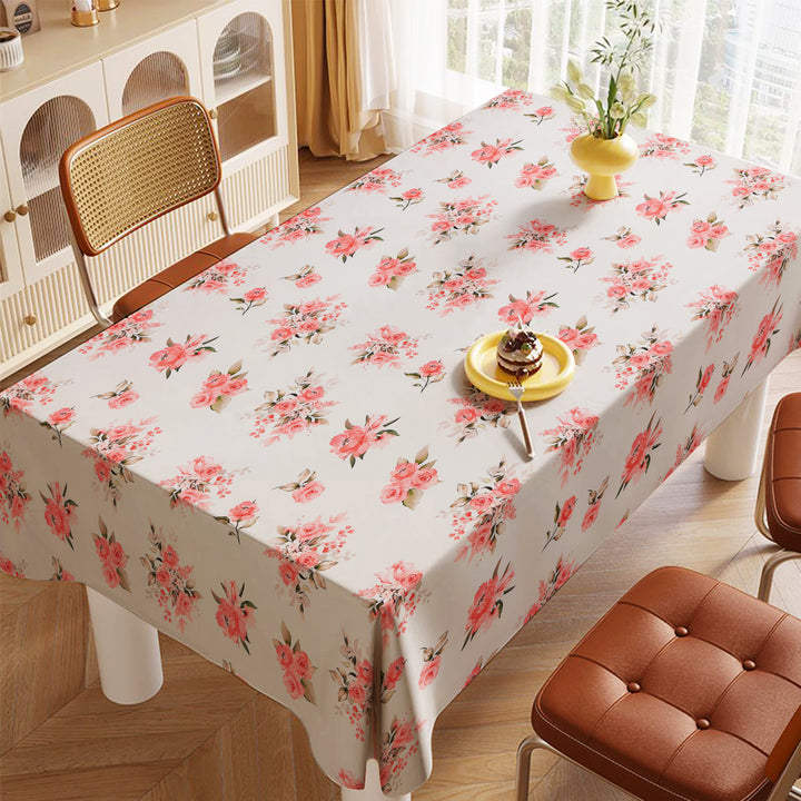 Printed Waterproof Table Cloth, Rectangular Table Cover for Centre Table