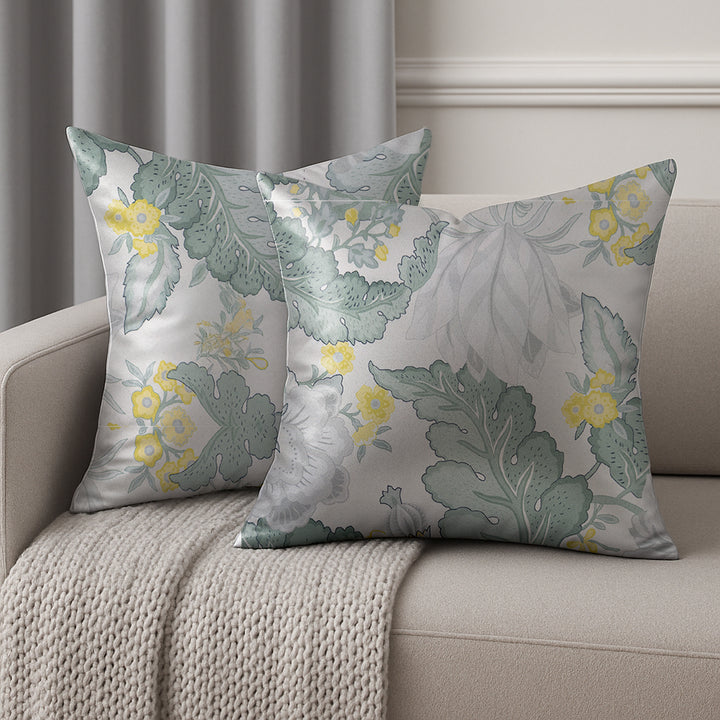 Printed Cushion Covers for Sofa & Bed | Soft, Durable & Fade-Resistant Fabric | Decorative Throw Pillow Covers for Living Room & Bedroom - VIII