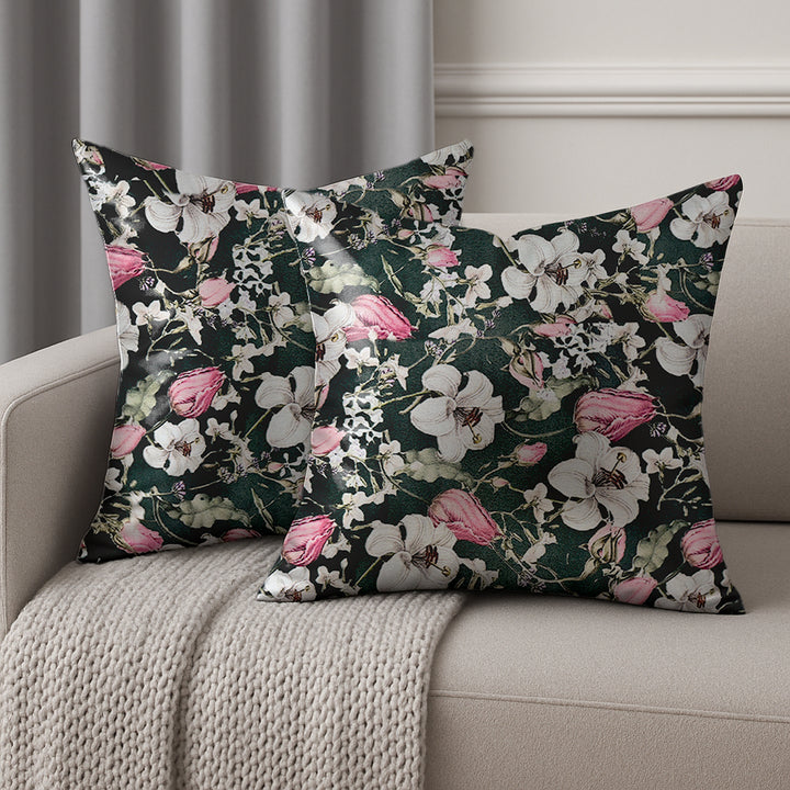 Printed Cushion Covers for Sofa & Bed | Soft, Durable & Fade-Resistant Fabric | Decorative Throw Pillow Covers for Living Room & Bedroom - IV