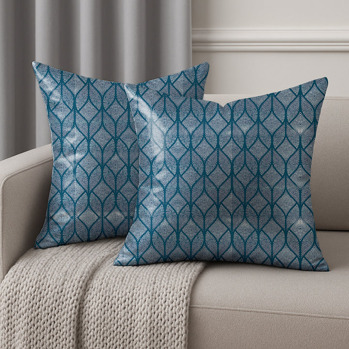 Printed Cushion Covers for Sofa & Bed | Soft, Durable & Fade-Resistant Fabric | Decorative Throw Pillow Covers for Living Room & Bedroom - I