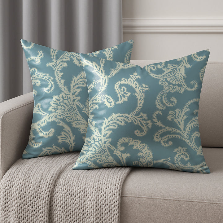 Printed Cushion Covers for Sofa & Bed | Soft, Durable & Fade-Resistant Fabric | Decorative Throw Pillow Covers for Living Room & Bedroom - VI