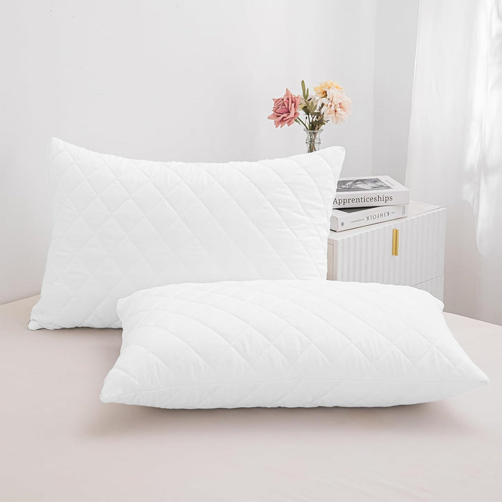 BAMBOO QUILTED Pillow Covers | Ultra-Soft & Cooling Comfort