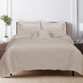HERRINGBONE DESIGN | Bamboo Quilted Bedcovers - King Size (96x106 inches)