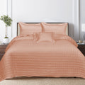 CHECKS DESIGNS | Bamboo Quilted Bedcovers - King Size (96x106 inches)