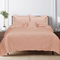 HERRINGBONE DESIGN | Bamboo Quilted Bedcovers - King Size (96x106 inches)