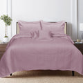 HERRINGBONE DESIGN | Bamboo Quilted Bedcovers - King Size (96x106 inches)