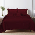 HERRINGBONE DESIGN | Bamboo Quilted Bedcovers - King Size (96x106 inches)