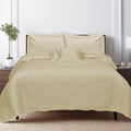 HERRINGBONE DESIGN | Bamboo Quilted Bedcovers - King Size (96x106 inches)