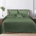 CHECKS DESIGNS | Bamboo Quilted Bedcovers - King Size (96x106 inches)