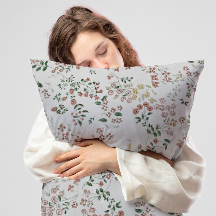 Printed Cotton Percale Pillowcovers | Set of 2 | Crisp and Cooling | 300 TC | Premium Cotton Printed Bed Pillow Covers