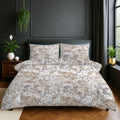 COTTON TWILL |  Bedsheet with Pillow Covers | Soft, Breathable & Floral Printed Bedsheet  | 300 TC | Wrinkle-Resistant, Fade-Proof