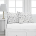Printed Cotton Percale Pillowcovers | Set of 2 | Crisp and Cooling | 300 TC | Premium Cotton Printed Bed Pillow Covers