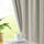 STARLIGHT | Linen Texture Blackout with Geometric Floral Pattern Complete Light Blocking with Thermal Insulated, Noise Reducing Backing (Pack of 2)