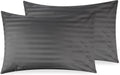 300 TC | Cotton Stripes Pillowcovers – Soft & Cooling (Set of 2)