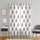 Hand Block Printed Cotton Linen Sheer Floral Door Curtains – Light Filtering, Grommet Style, Pack of 2 (Rubby Flora)