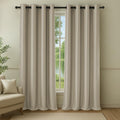 SOLIDS | PREMIUM SAFARI DIMOUT TRUE BLACKOUT Curtains | Thermal Insulated, Noise Reducing, Light Blocking | Grommet Hanging
