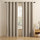 SOLIDS | PREMIUM SAFARI DIMOUT TRUE BLACKOUT Curtains | Thermal Insulated, Noise Reducing, Light Blocking | Grommet Hanging