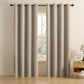 SOLIDS | PREMIUM SAFARI DIMOUT TRUE BLACKOUT Curtains | Thermal Insulated, Noise Reducing, Light Blocking | Grommet Hanging