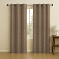 FERN DESIGN | TRUE BLACKOUT Curtains | Thermal Insulated, Noise Reducing, Light Blocking | Grommet Hanging