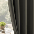 SOLIDS | PREMIUM TRUE BLACKOUT Curtains | Thermal Insulated, Noise Reducing, Light Blocking | Grommet Hanging