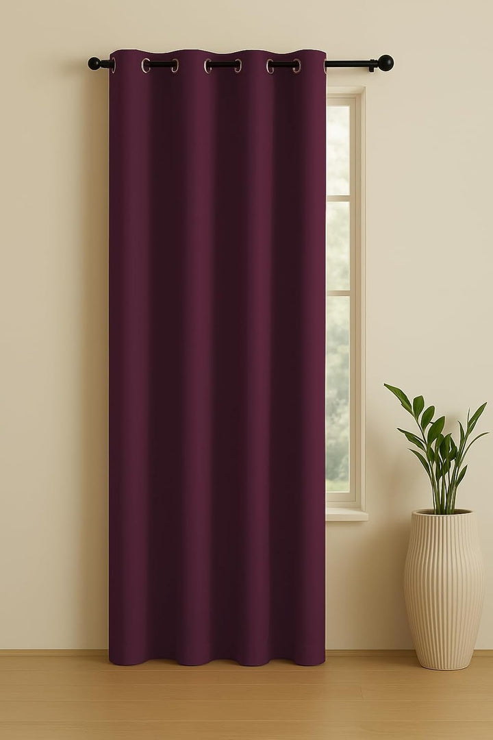 SOLIDS | SAFARI DIMEOUT BLACKOUT Curtains | Thermal Insulated, Noise Reducing, Light Blocking | Grommet Hanging (Set of 1 Panel)