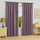 ROD POCKET | PREMIUM TRUE BLACKOUT Curtains | Thermal Insulated, Noise Reducing, Light Blocking | Set of 2 Panels