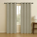 FERN DESIGN | TRUE BLACKOUT Curtains | Thermal Insulated, Noise Reducing, Light Blocking | Grommet Hanging
