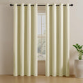 SOLIDS | PREMIUM SAFARI DIMOUT TRUE BLACKOUT Curtains | Thermal Insulated, Noise Reducing, Light Blocking | Grommet Hanging