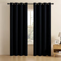 SOLIDS | PREMIUM TRUE BLACKOUT Curtains | Thermal Insulated, Noise Reducing, Light Blocking | Grommet Hanging