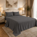 400 TC Long Staple Egyptian Cotton Bedsheet with Pillowcases | Premium Luxury Hotel Quality Bedding