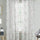 BIRD VINES | Eyelet Sheer Cotton Linen Curtains - Set Of 2 Panels