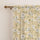 BIRD VINES | Rod Pocket Sheer Cotton Linen Curtains - Set Of 2 Panels