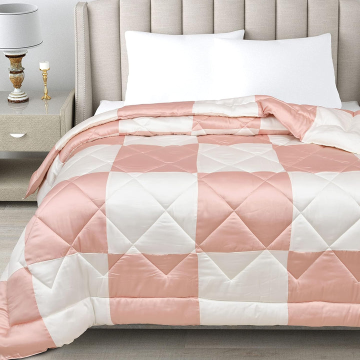 BAMBOO PATCHWORK DUVET | AC Comforter & AC Blanket, Heavy Blanket, Quilt Special For Winters