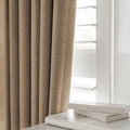 LUMIA | TRUE BLACKOUT Curtains  | Backtape Hanging | Rich Linen Texture | Thermal Insulated & Noise Reducing Panels - Set of 2 Panels