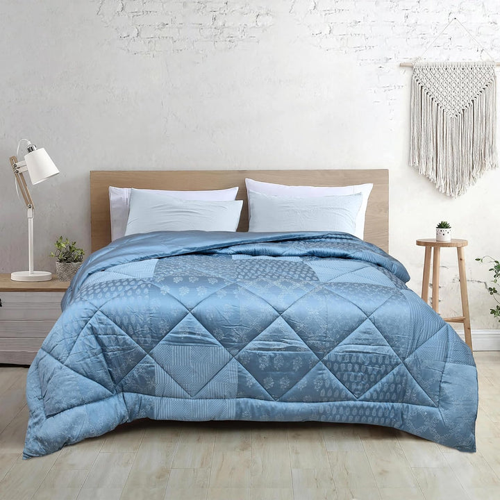HANDBLOCK BAMBOO DUVET | AC Comforter & AC Blanket, Heavy Blanket, Quilt Special For Winters