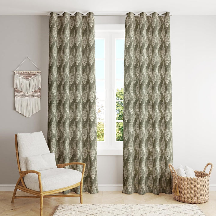 Blackout Curtains – Thermal Insulated, Light Blocking with Grommet Rings (Set of 2)