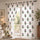 Hand Block Printed Cotton Linen Sheer Floral Door Curtains – Light Filtering, Grommet Style, Pack of 2 (Rubby Flora)