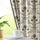 ANTIQUE VINES | Luxury Printed Blackout Curtains for Windows & Doors | Premium Room Darkening & Thermal Insulated Curtains for Bedroom & Living Room Décor (Pack of 2)