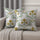 Printed Cushion Covers for Sofa & Bed | Soft, Durable & Fade-Resistant Fabric | Decorative Throw Pillow Covers for Living Room & Bedroom - V