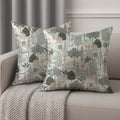 Printed Cushion Covers for Sofa & Bed | Soft, Durable & Fade-Resistant Fabric | Decorative Throw Pillow Covers for Living Room & Bedroom - VIII
