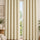 HERRINGBONE EMBOSSED | TRUE BLACKOUT Curtains | Thermal Insulated, Noise Reducing, Light Blocking | Grommet Hanging