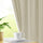 LINENWALAS 100% Blackout Curtains for Window (5 Feet) - Set of 2 Panels, Herringbone Linen Texture Complete Light Block, Thermal Insulated & Noise Reducing Room Darkening Drapes (Beige)