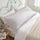 Luxury Body Pillow Cover with Ruffle Border | 20x54 Cotton Pillowcase for Cozy Modern Bedrooms