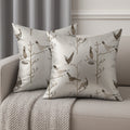 Printed Cushion Covers for Sofa & Bed | Soft, Durable & Fade-Resistant Fabric | Decorative Throw Pillow Covers for Living Room & Bedroom - VI