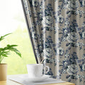 MONOCHROMATIC | Luxury Printed Blackout Curtains for Windows & Doors | Premium Noise Reducing & Thermal Insulated Curtains for Bedroom & Living Room Décor (Pack of 2)