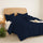 PERCALE | Duvet Cover with Zipper Closure & Corner Ties