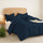 PERCALE | Duvet Cover with Zipper Closure & Corner Ties