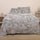 Printed Cotton Percale Bedsheet with Pillow Covers | 300 TC Soft | Breathable & Floral Printed Bedsheet